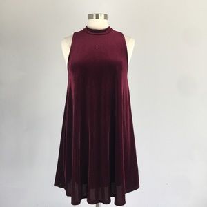 Everly Elegant Red LushVelvet Dress from Nordstrom